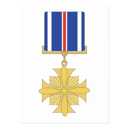 distinguished-flying-cross-post-cards-zazzle