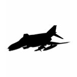USAF F4 Phantom Silhouette t-shirts