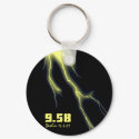 Usain Bolt 100m World Record keychain by whu_wei Usain Bolt 100m World Record keychain