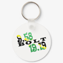 Usain Bolt Berlin 2 WR Jamaican Flag keychains