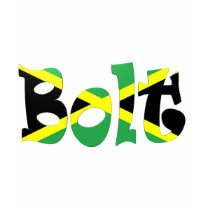 Usain Bolt Jamaican Flag T-shirt