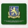 USASA Training Center and School crest Mouse Pads