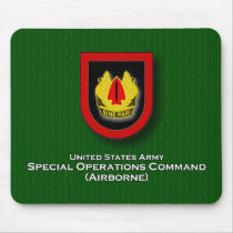 USASOC flash mousepads