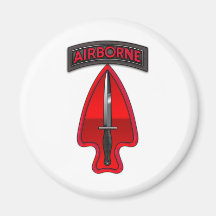 USASOC SSI REFRIGERATOR MAGNETS
