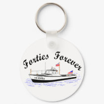 USCG 40 Foot Utility Boat Large # 40450 Clip Art keychains by FortiesForever USCG 40 Foot Utility Boat Large # 40450 Clip Art keychains
