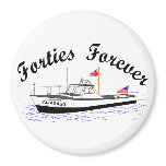 USCG 40 Foot Utility Boat Large # 40450 Clip Art Magnets