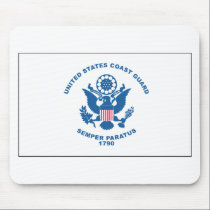 USCG - Coast Guard Flag mousepads