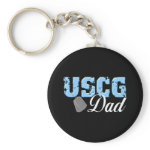 USCG Dad Keychains