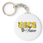 USCG Fiance Key Chain