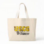 USCG Fiancee Tote Bags