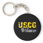 USCG Fiancee Keychain
