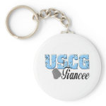 USCG Fiancee Key Chain