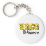USCG Fiancee Keychains