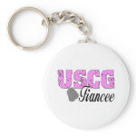 USCG Fiancee Keychain