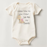 USCG - I know how to low crawl just like my daddy T-shirt