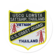 USCG LORSTA SATTAHIP, THAILAND Sticker