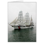 USCG Sailing Parade Greeting Card