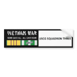 USCG SQUADRON THREE VIETNAM WAR VETERAN BUMPER STICKER