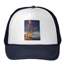 USCG Tall Ship at Halifax Harbour, Nova Scotia, Ca Mesh Hat