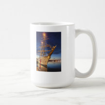 USCG Tall Ship at Halifax Harbour, Nova Scotia, Ca Mugs