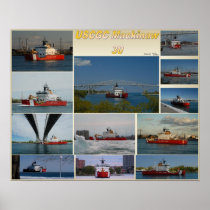 USCGC Cutter Mackinaw Print