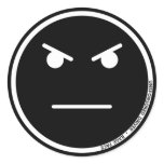 USD Rage Face 3" Sticker