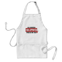 USDA APPROVED - PIECE OF ASS aprons
