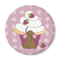 use and Cupcake Fridge Magnets