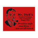 Use Condiments postcards