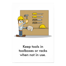 Use of Hand Tools 002 posters