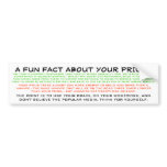 USE THE BRAIN 1 - PRIUS bumper stickers