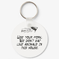Use your fork! keychains