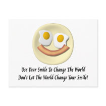 Use Your Smile To Change The World Postcards