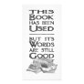 Used Book Gift 8-inch Bookmark Custom Photo Card