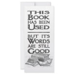 Used Book Gift Bookmark rack cards