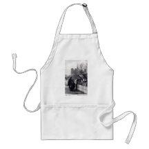 Used Book Sellers, Notre Dame Paris Apron