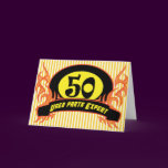 Used Parts 50th Birthday Party Invitations