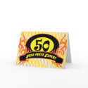 Used Parts 50th Birthday Party Invitations cards