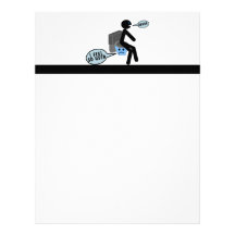 Used Toilet Letterhead Design