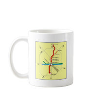 Useful Atlanta Subway Map Coffee Mug