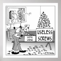 Useful & Useless Screws Posters