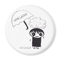 Useless EMO Fridge Magnets