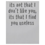 Useless flyers