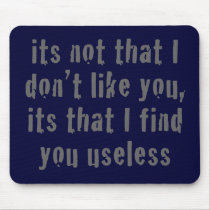 Useless mousepads by 2DogStudio Useless mousepads