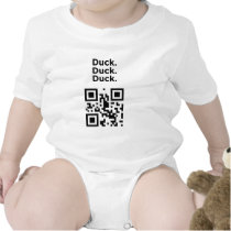 Useless QR Code: Duck t-shirts