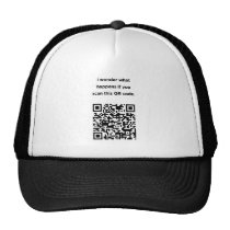 Useless QR Code: I Wonder... hats