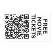 Useless QR Code: Tickets stickers