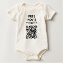 Useless QR Codes: Movie Tickets t-shirts