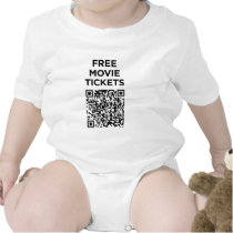 Useless QR Codes: Movie Tickets t-shirts