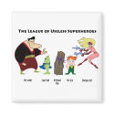 Useless Superheroes Magnet
